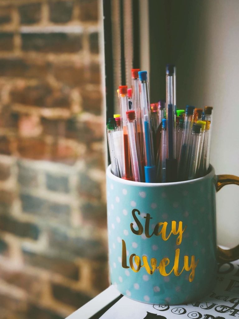 An area most people forget to delcutter is pens and office supplies.